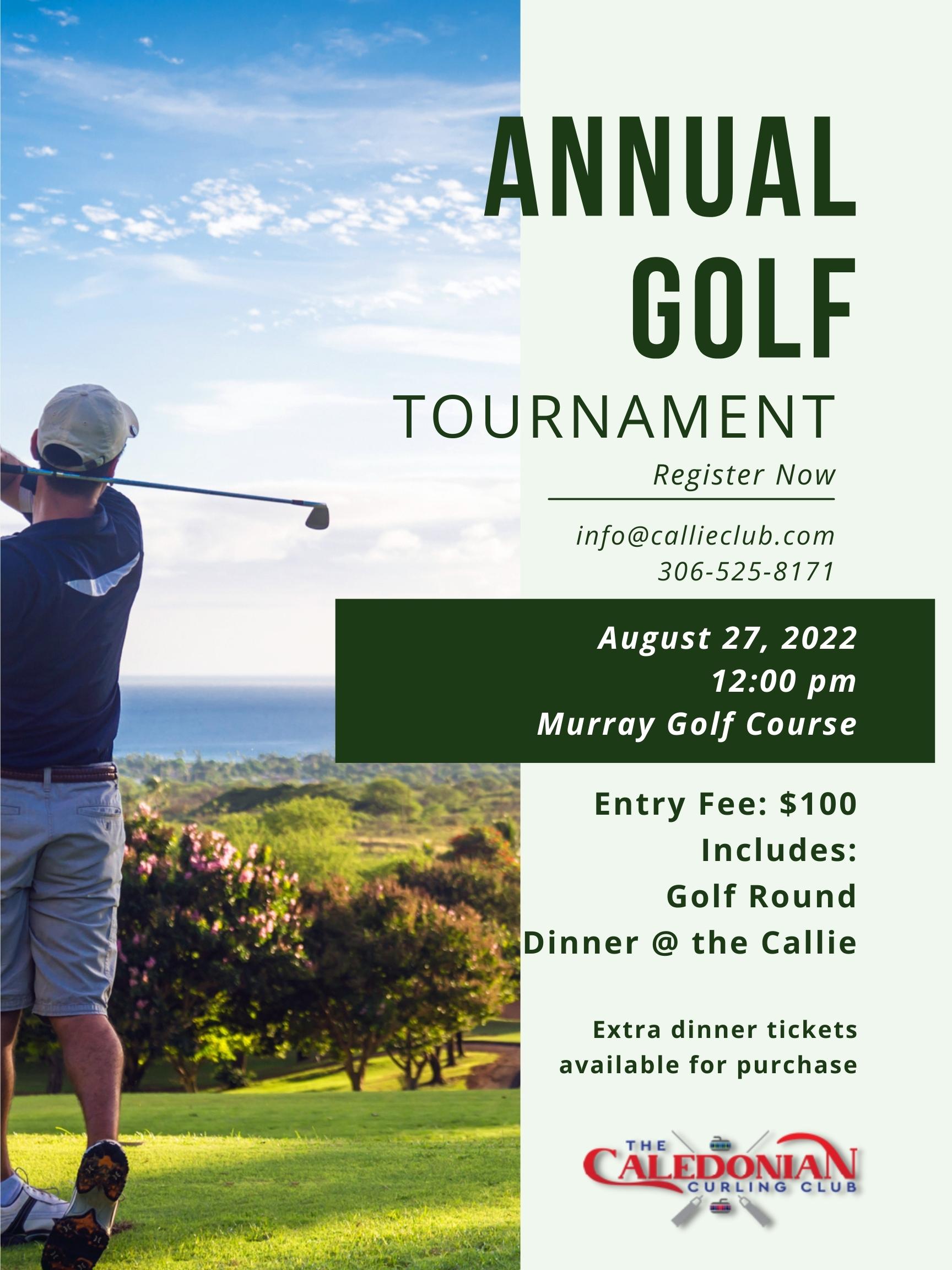 Golf Tournament Poster